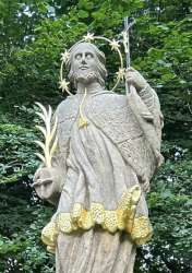 Požehnání sochy sv. Jana Nepomuckého v českodubském parku-998